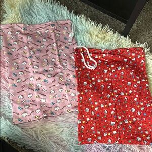 NEW Hello Kitty Stripper Money Bag Bundle